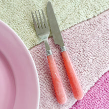 Load image into Gallery viewer, Set de couverts 70s nacre