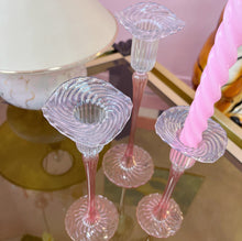 Charger l'image dans la galerie, Trio de Bougeoirs Vénitiens – VINCIPROVA Murano Glass - 60’s