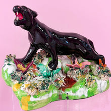 Charger l'image dans la galerie, Panthère noire 60s signée Vallauris