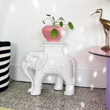 Load image into Gallery viewer, Porte-plante éléphant vintage