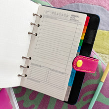 Charger l'image dans la galerie, Agenda perpétuel planning 80s neuf