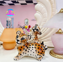 Load image into Gallery viewer, Statuette bebe panthere céramique italienne 80s