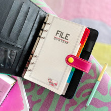 Charger l'image dans la galerie, Agenda perpétuel planning 80s neuf