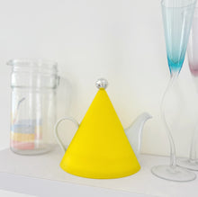 Charger l'image dans la galerie, Théière vintage jaune style Memphis