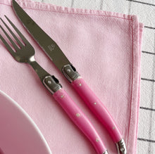 Charger l'image dans la galerie, Serviettes de table roses pastel