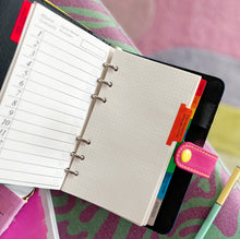 Charger l'image dans la galerie, Agenda perpétuel planning 80s neuf
