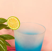 Load image into Gallery viewer, Lampe cocktail XL 80s Blue Lagoon