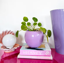 Charger l'image dans la galerie, Cache-pot vintage lilas