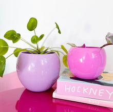 Charger l'image dans la galerie, Cache-pot vintage lilas