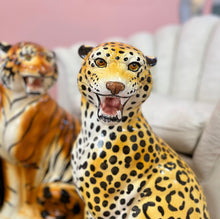 Charger l'image dans la galerie, Panthere en ceramique émaillée - Italie - Années 80