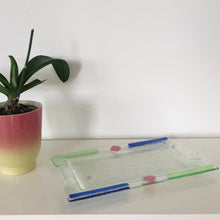 Charger l'image dans la galerie, Plateau vintage italien en verre de Murano par Albatros, années 70