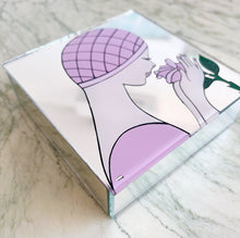 Load image into Gallery viewer, Vintage mirror jewelry box