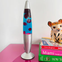 Load image into Gallery viewer, Vintage 90s Rocket Lava Lamp