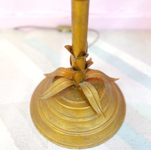 Charger l'image dans la galerie, pied-de-lampe-palmier-laiton