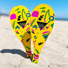 Charger l'image dans la galerie, Raquettes de plage vintage 80s