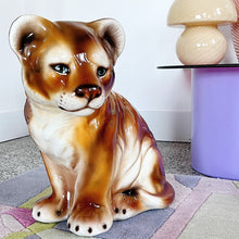 Load image into Gallery viewer, Lionceau en céramique, Italie, années 80