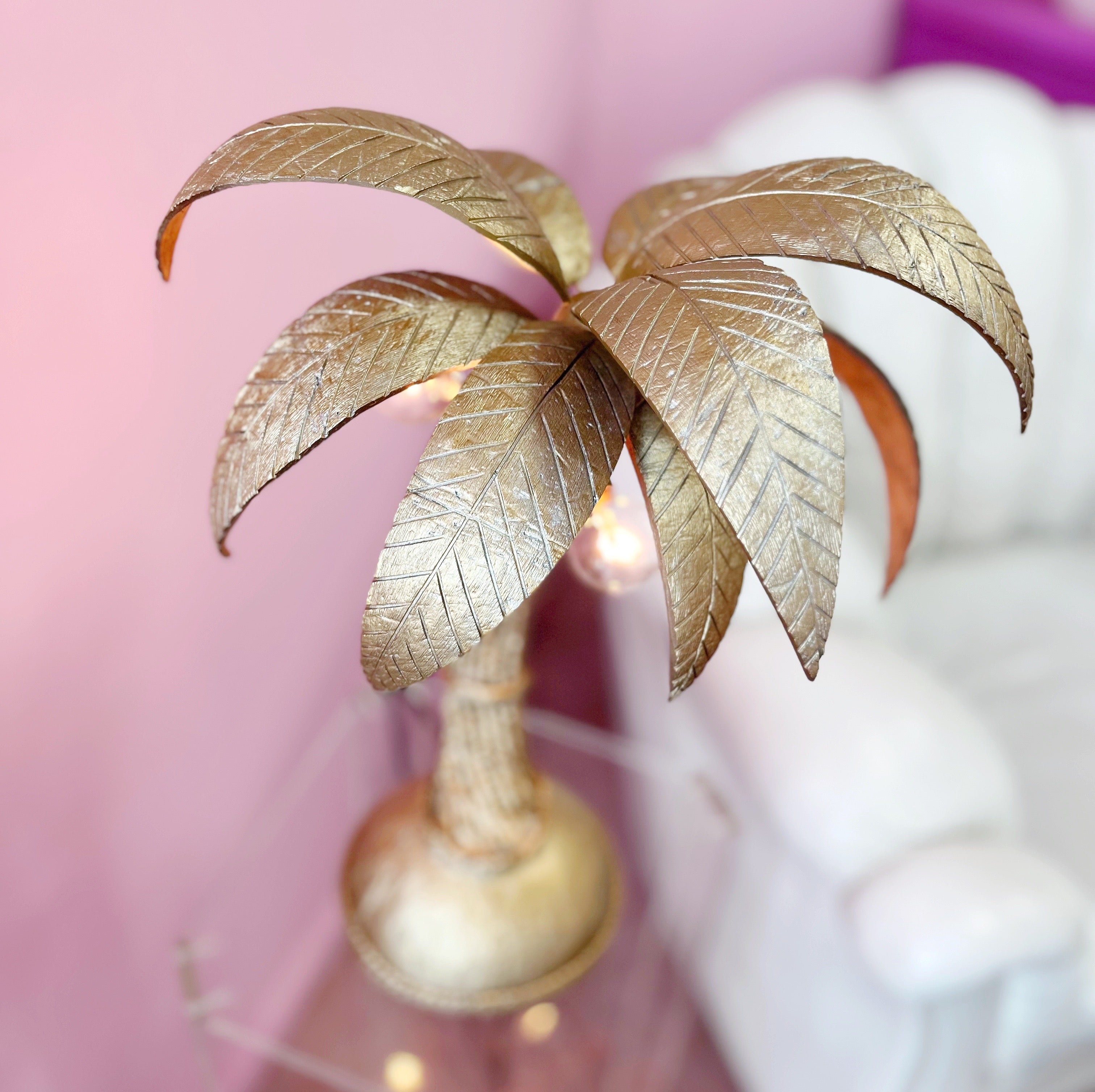 Lampe de table Palmier 70s