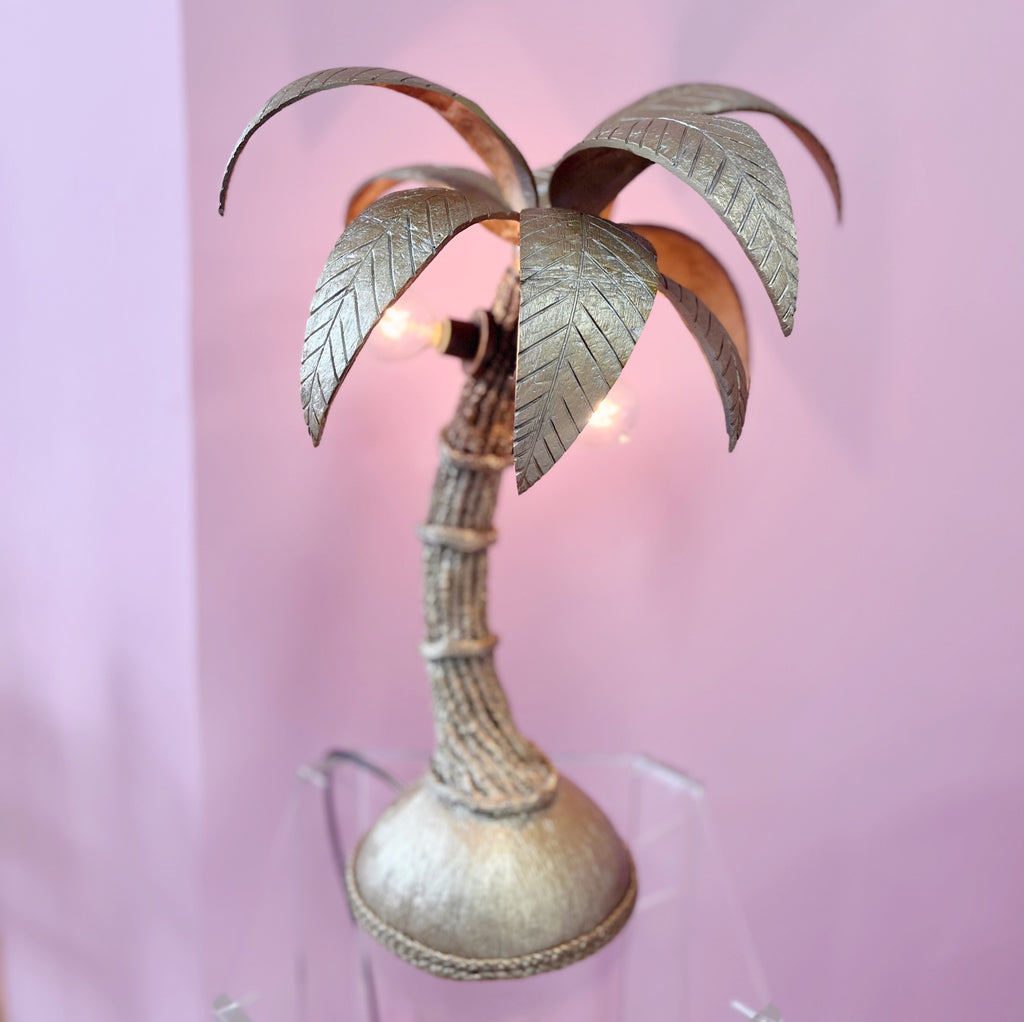 Lampe de table Palmier 70s