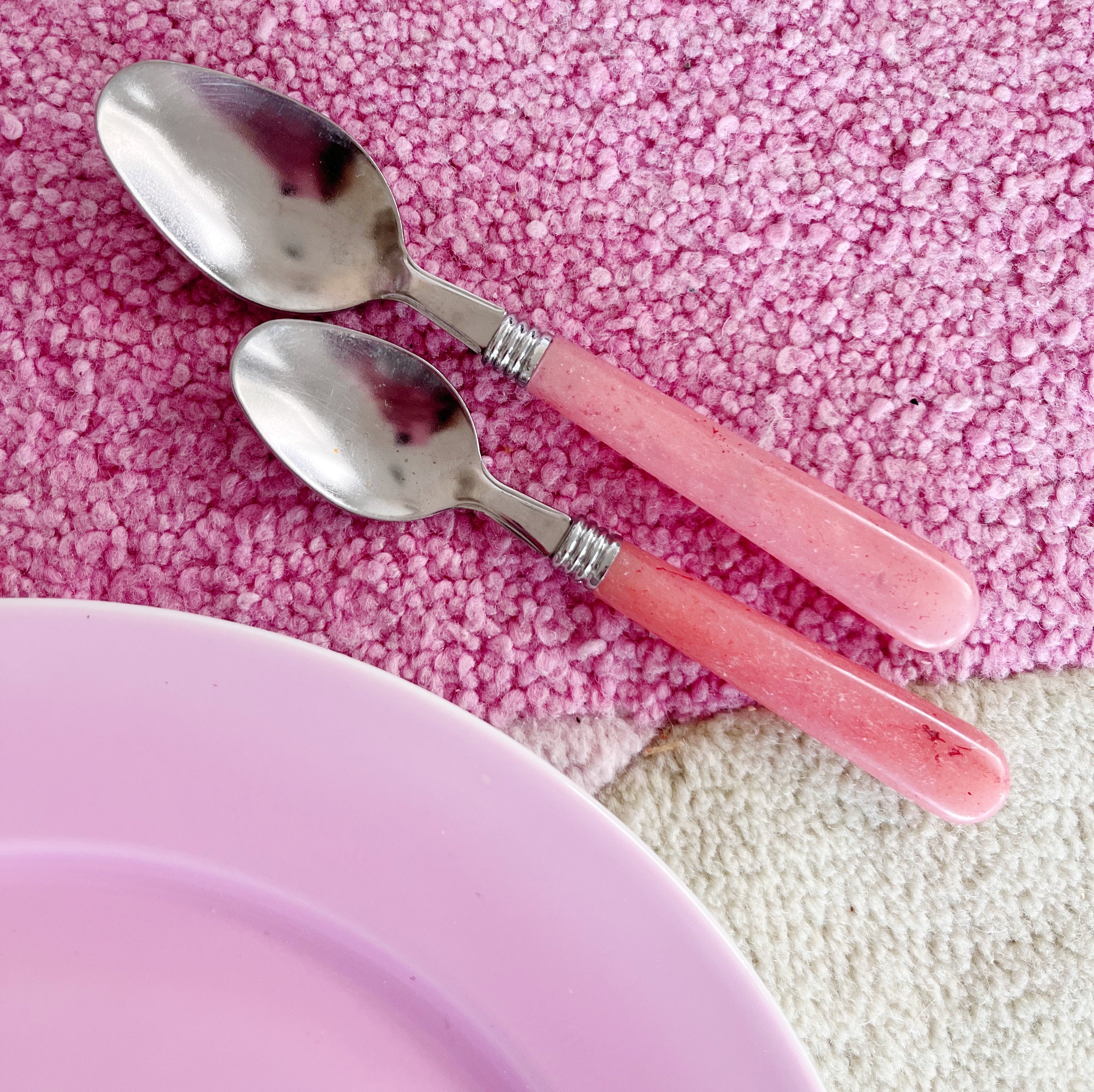 Set de couverts 70s nacre