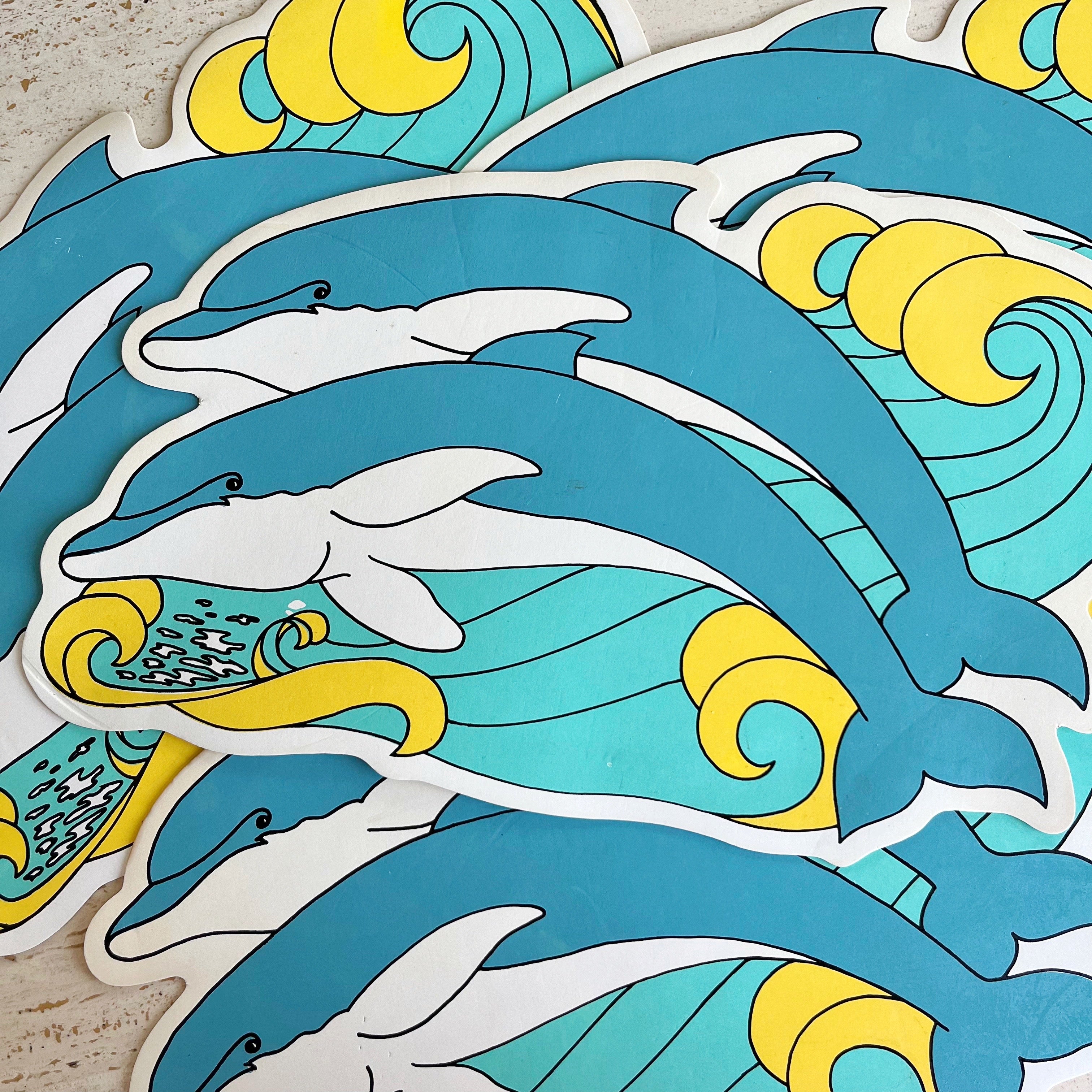 Sets de table 80’s dauphins