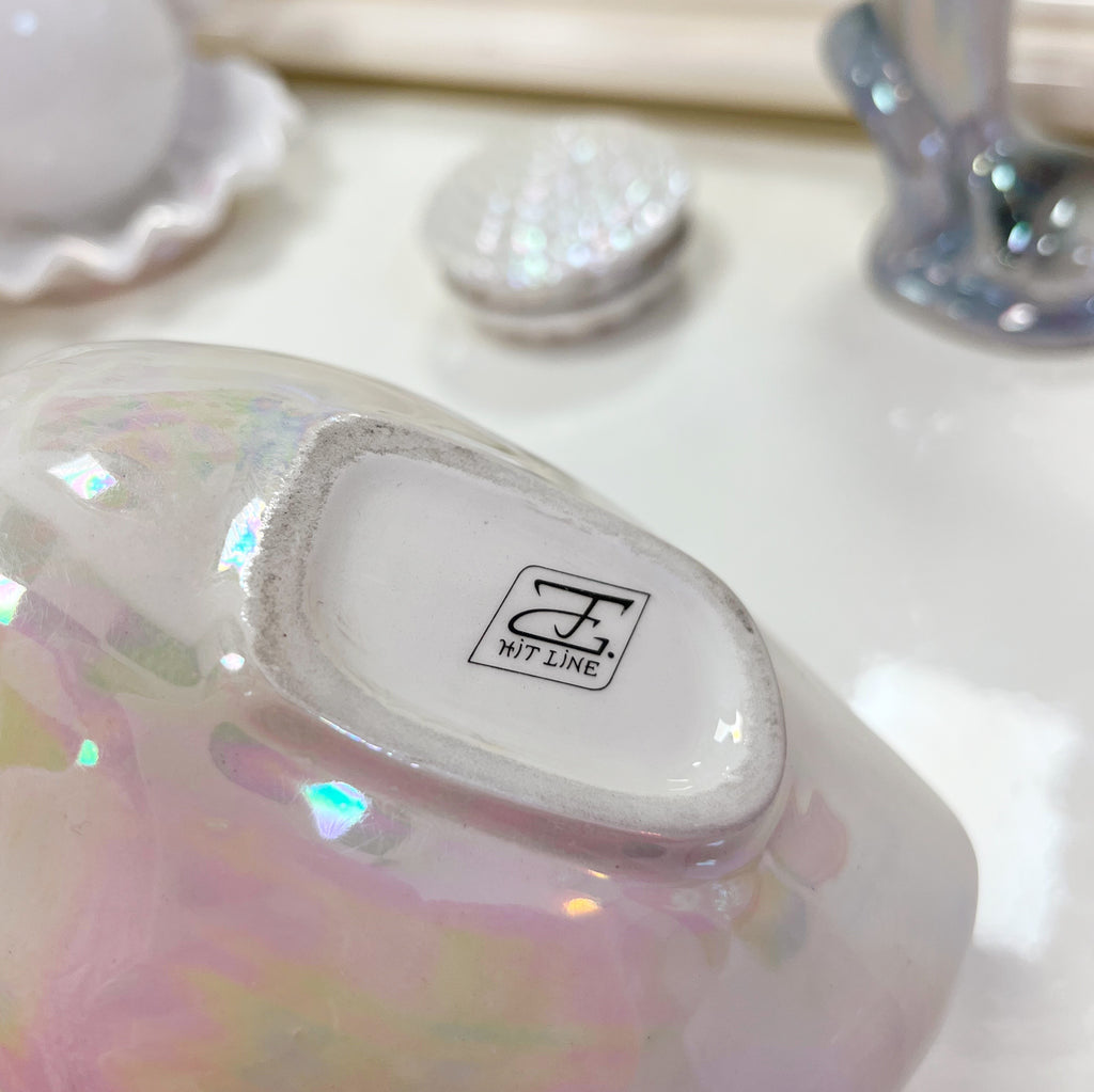 Coupelle escargot de mer iridescent