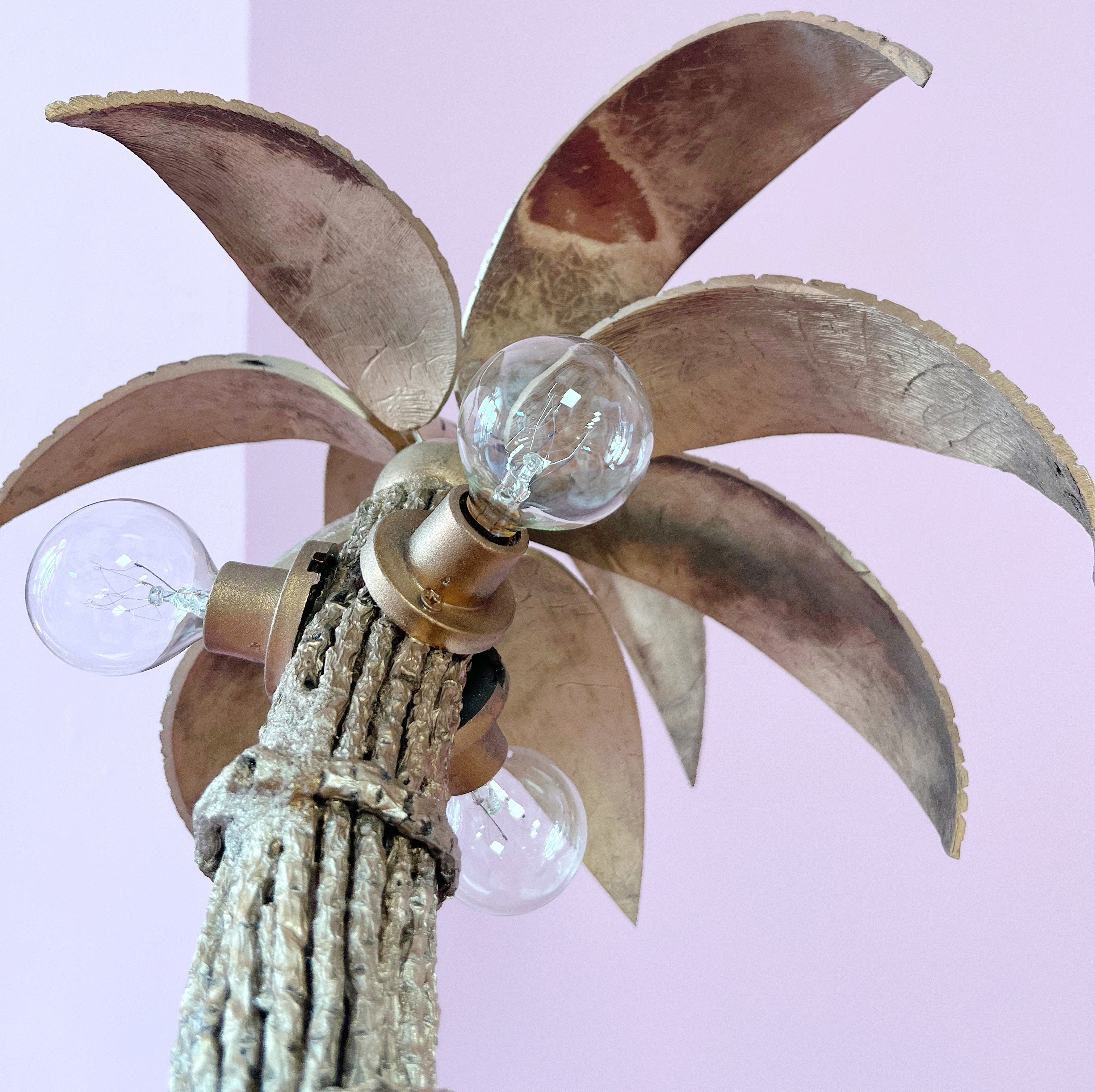 Lampe de table Palmier 70s