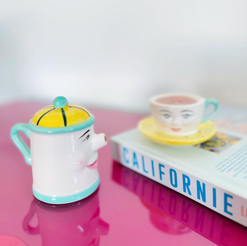 Salière & poivrière visage 80’s