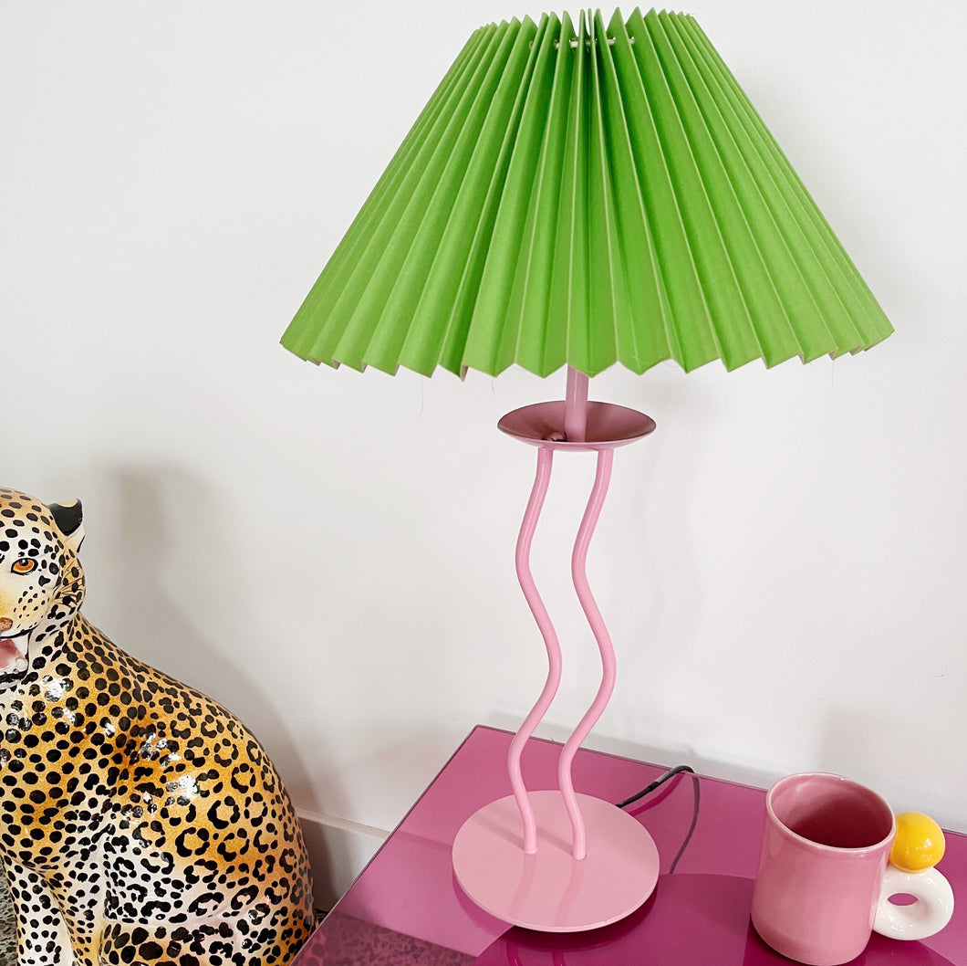 Lampe zig-zag vintage Habitat 80s