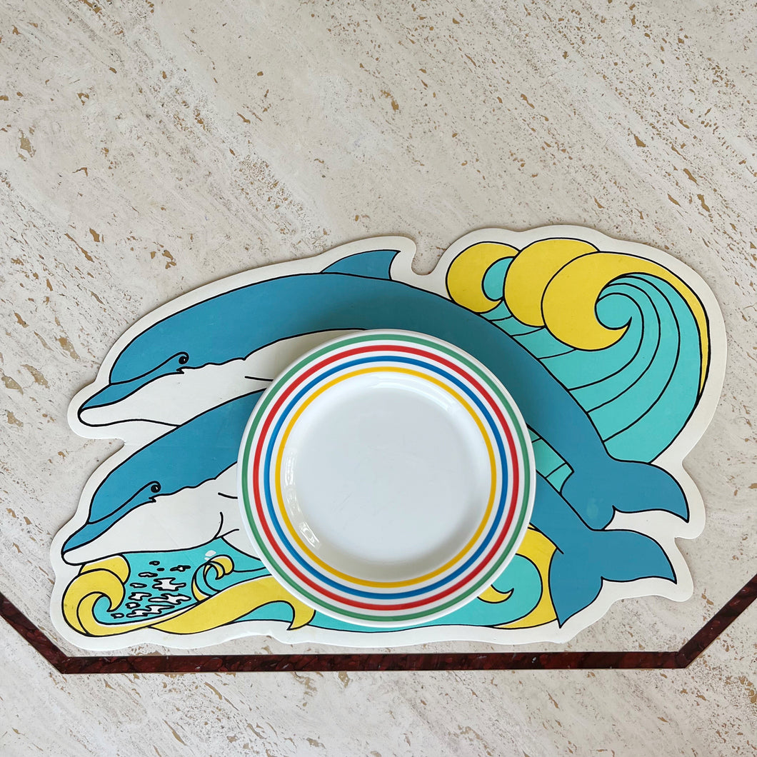 Sets de table 80’s dauphins