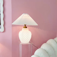 Charger l&#39;image dans la galerie, Lampe tourbillon rose Italie 80
