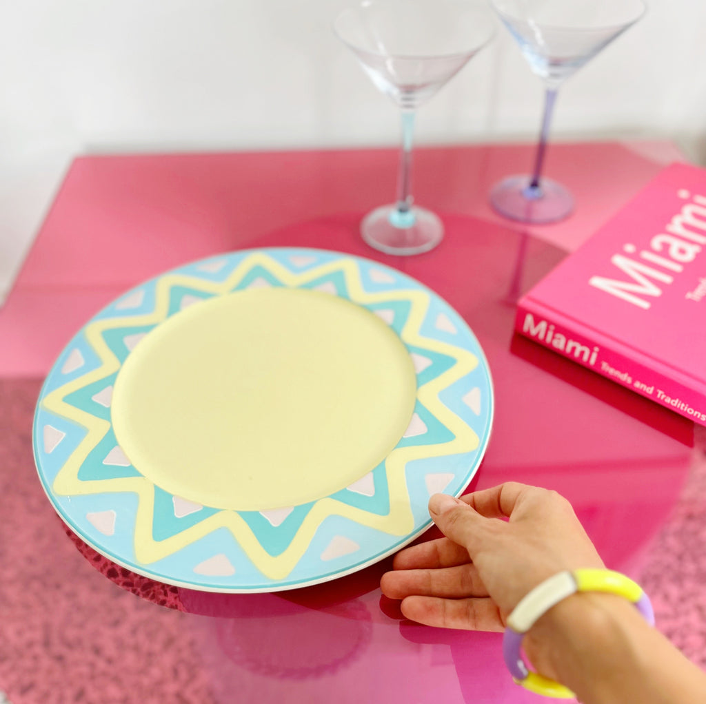 Plat collection "Arizona" vintage maison Pagnossin made in Italy