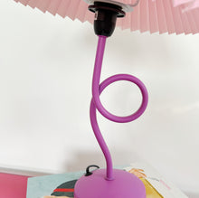 Load image into Gallery viewer, Purple twist lamp
