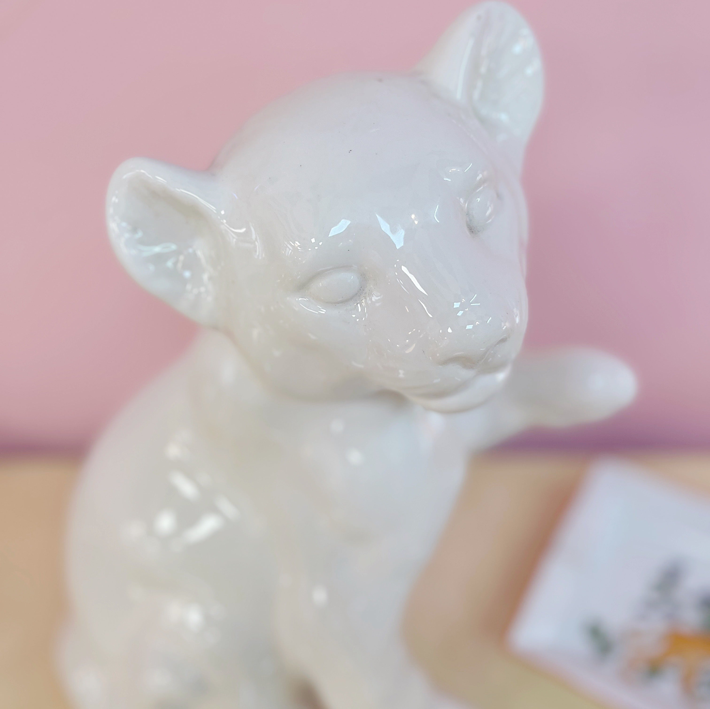 Panthère en Céramique Émaillée – Années 80