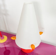 Load image into Gallery viewer, Lampe Memphis Design orange
