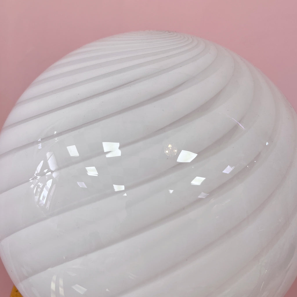 Lampe Sphère en Verre de Murano – Années 70