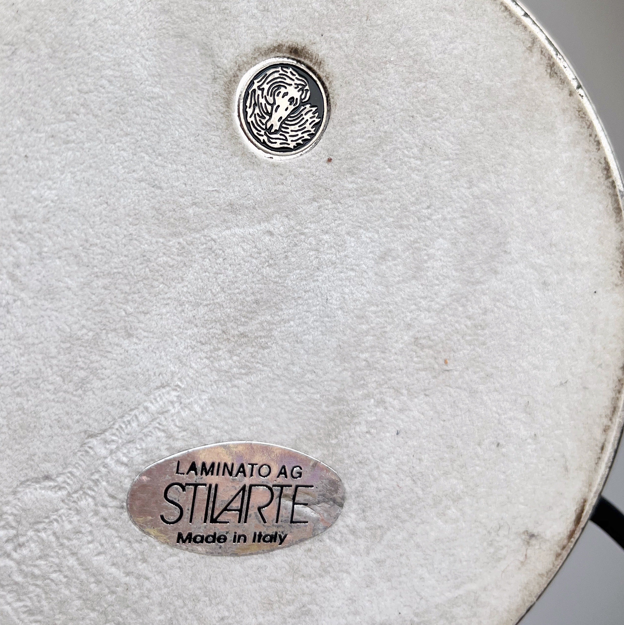 Lampe noeud chromée – StilArte, Italie, Années 70