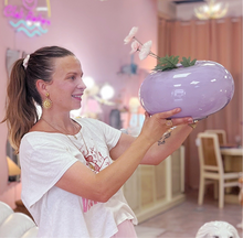 Charger l&#39;image dans la galerie, Vase en verre soufflé – Italie - Collection hôtelière Riviera Côte d’Azur
