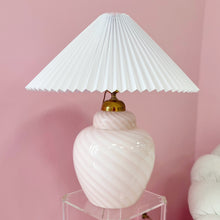 Charger l&#39;image dans la galerie, Lampe tourbillon rose Italie 80
