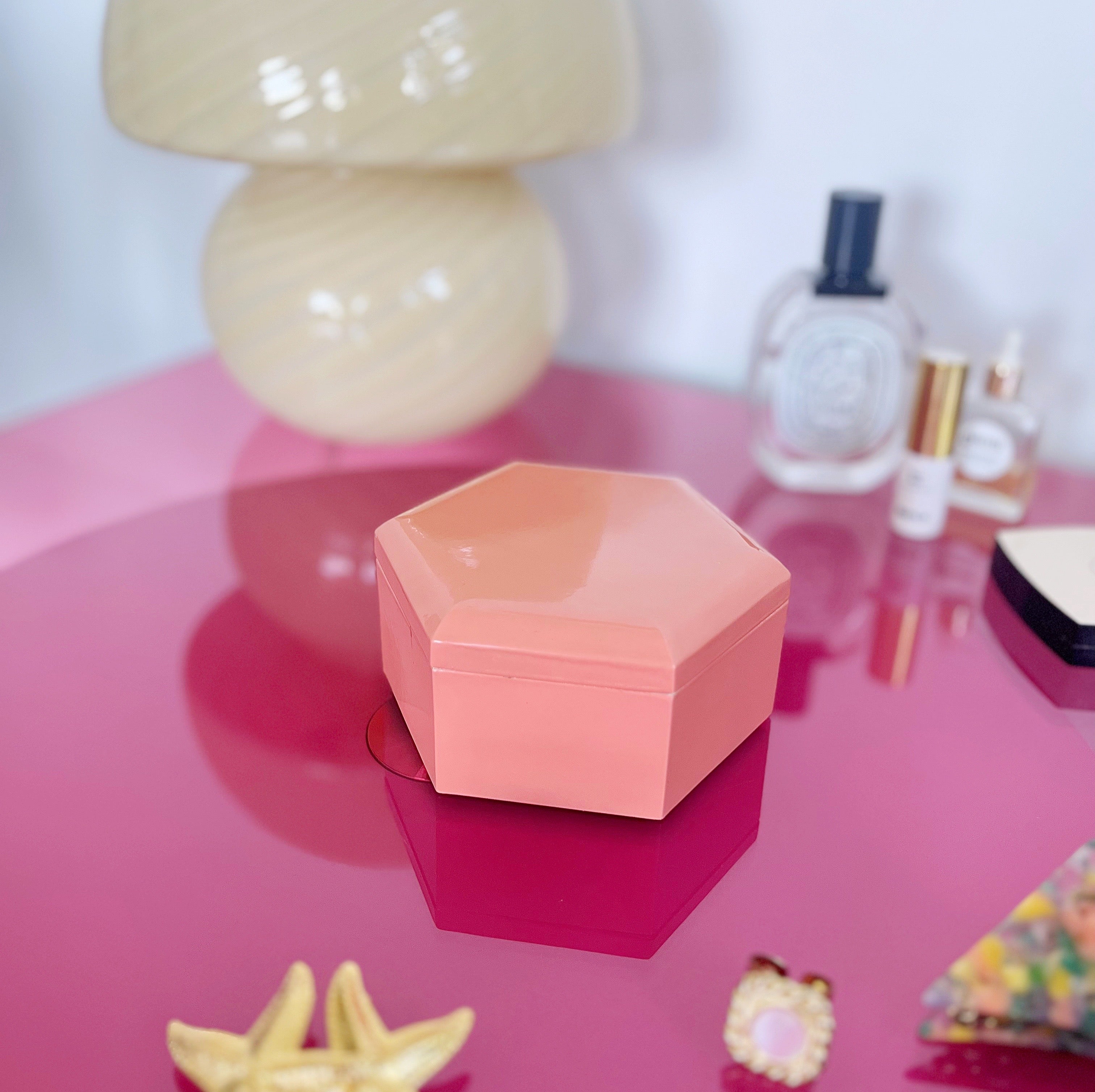 Boites géométriques vintage années 80