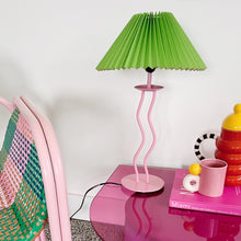 Charger l&#39;image dans la galerie, Lampe squiggle zig zag annees 80
