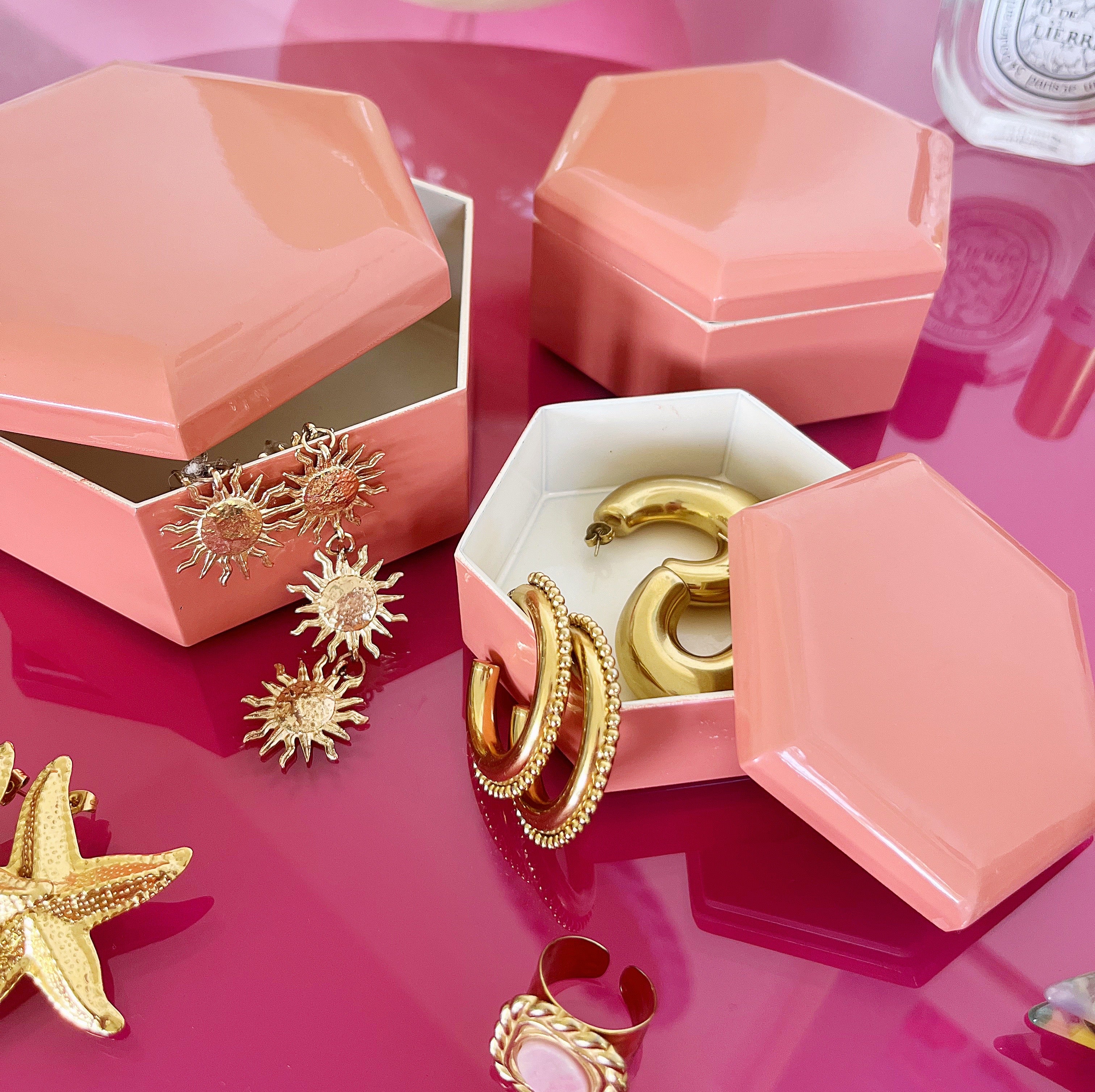 Vintage 80s geometric boxes