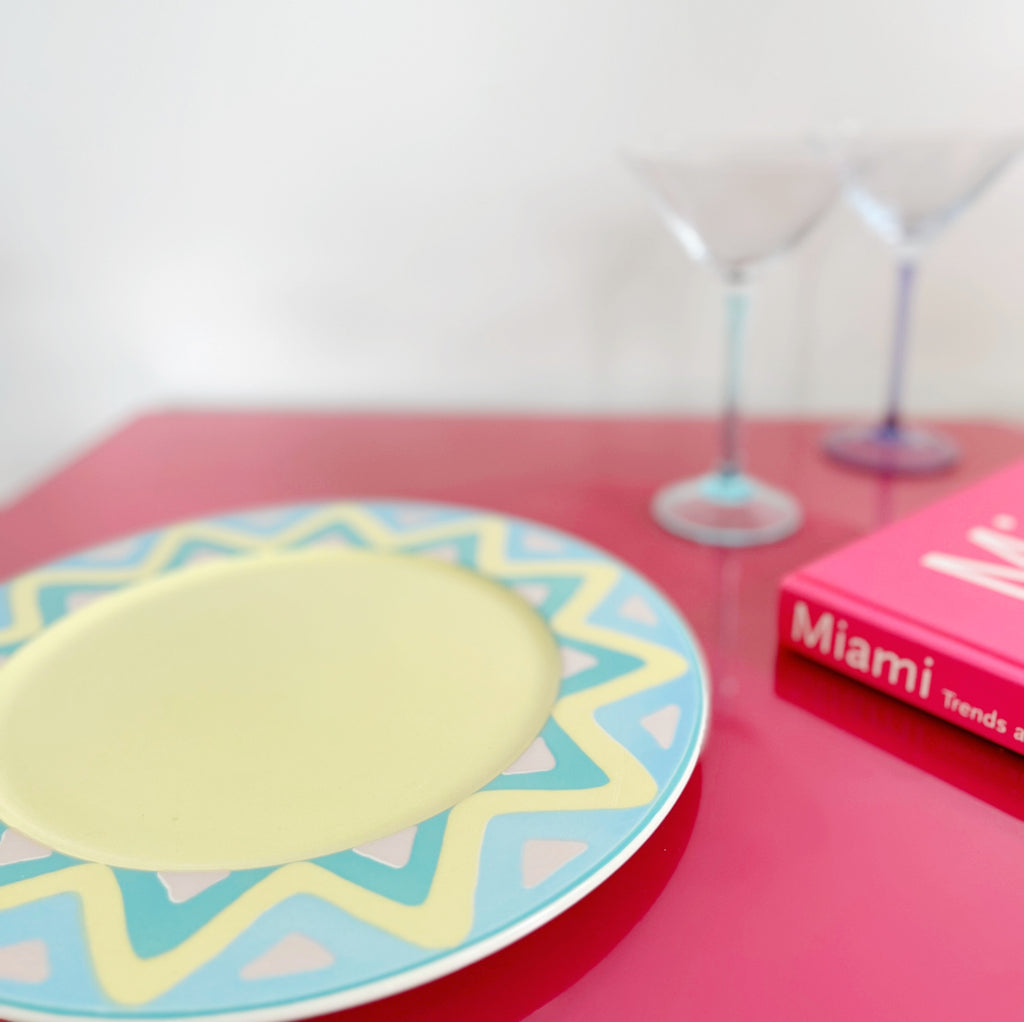 Plat collection "Arizona" vintage maison Pagnossin made in Italy