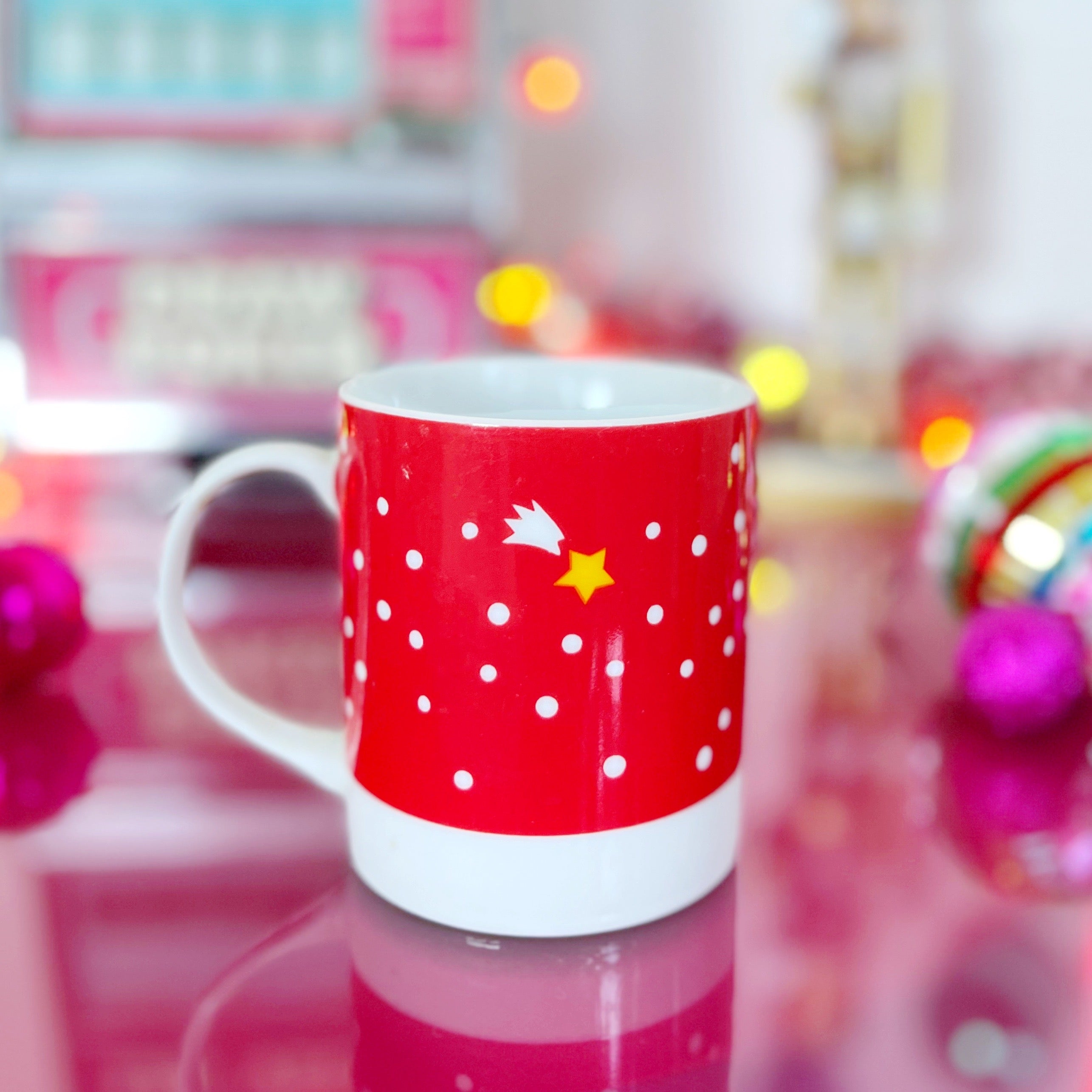 Mug de Noël vintage made in Japan