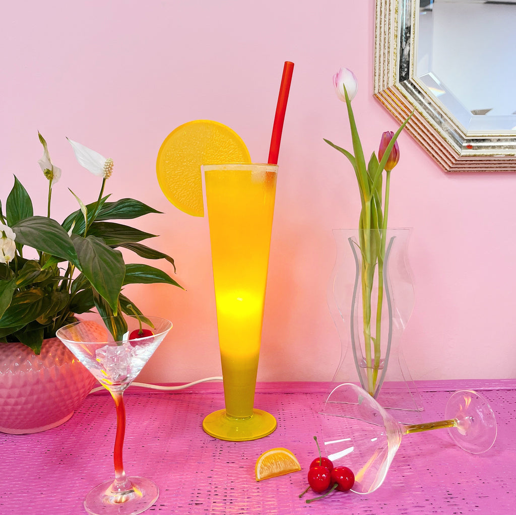 Lampe cocktail vintage Lemon