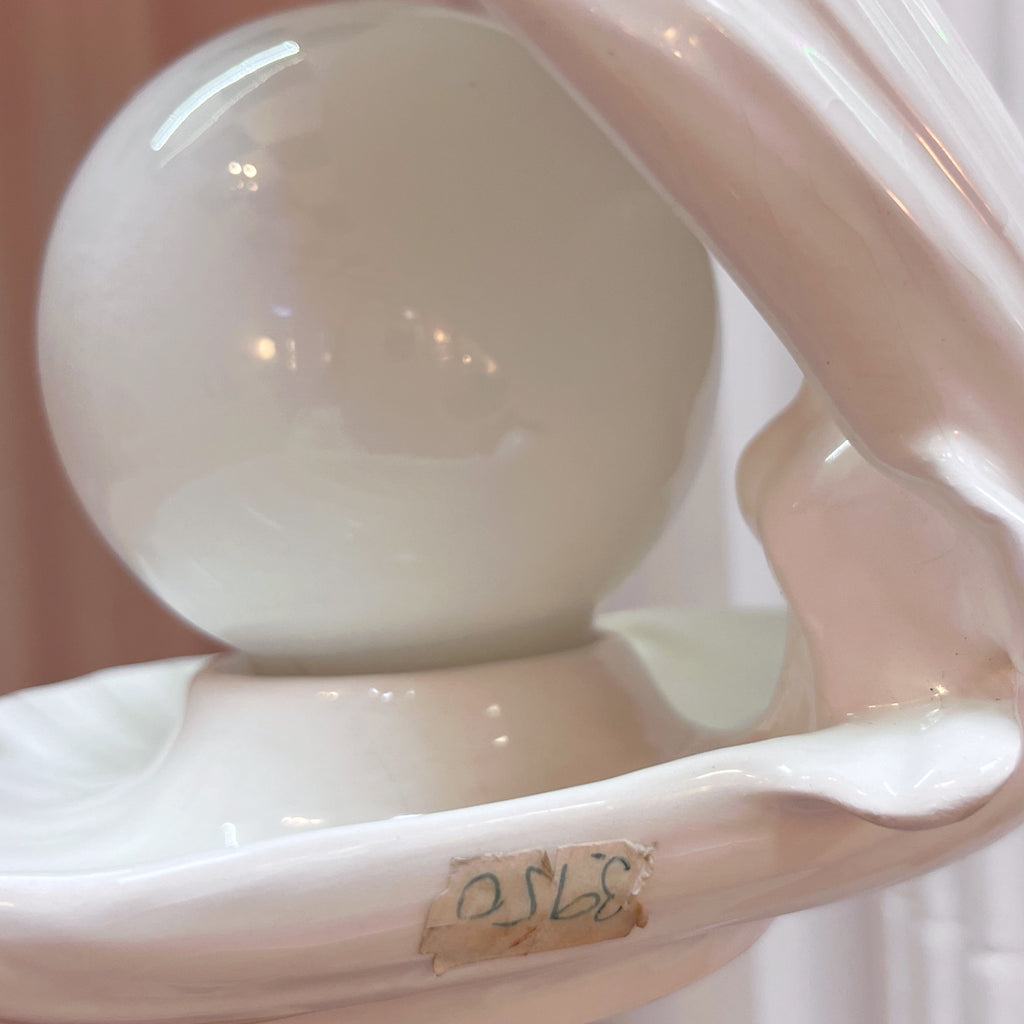 Lampe coquillage vintage, Europe, années 70