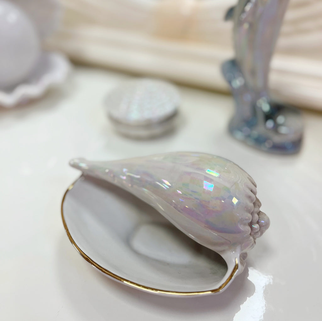 Coupelle escargot de mer iridescent