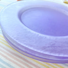 Load image into Gallery viewer, Large pastel lilac plates
