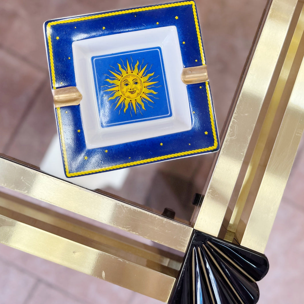 Cendrier Soleil Vintage – Italie, Années 70-80