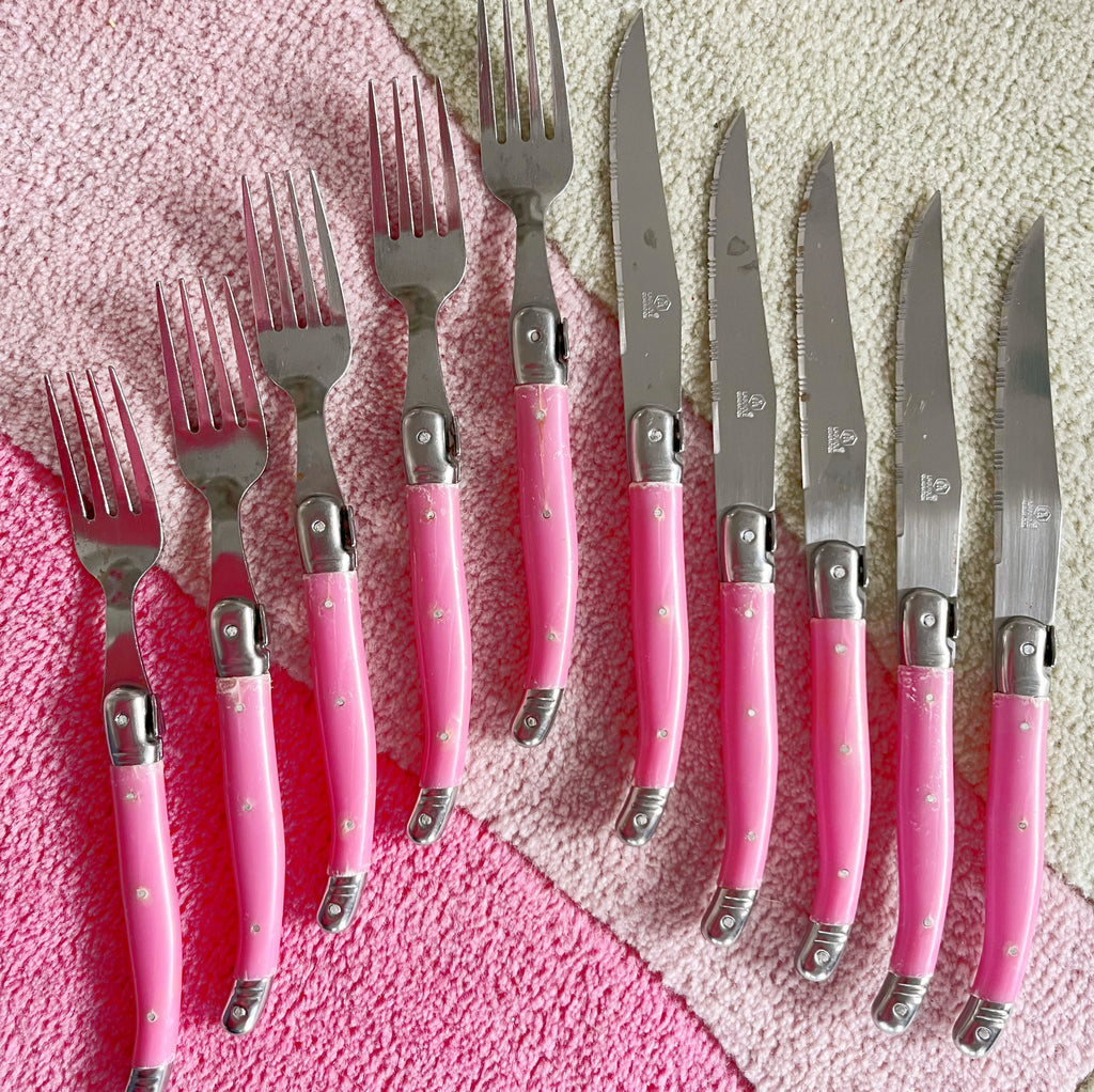 Set de 10 couverts Laguiole Génération