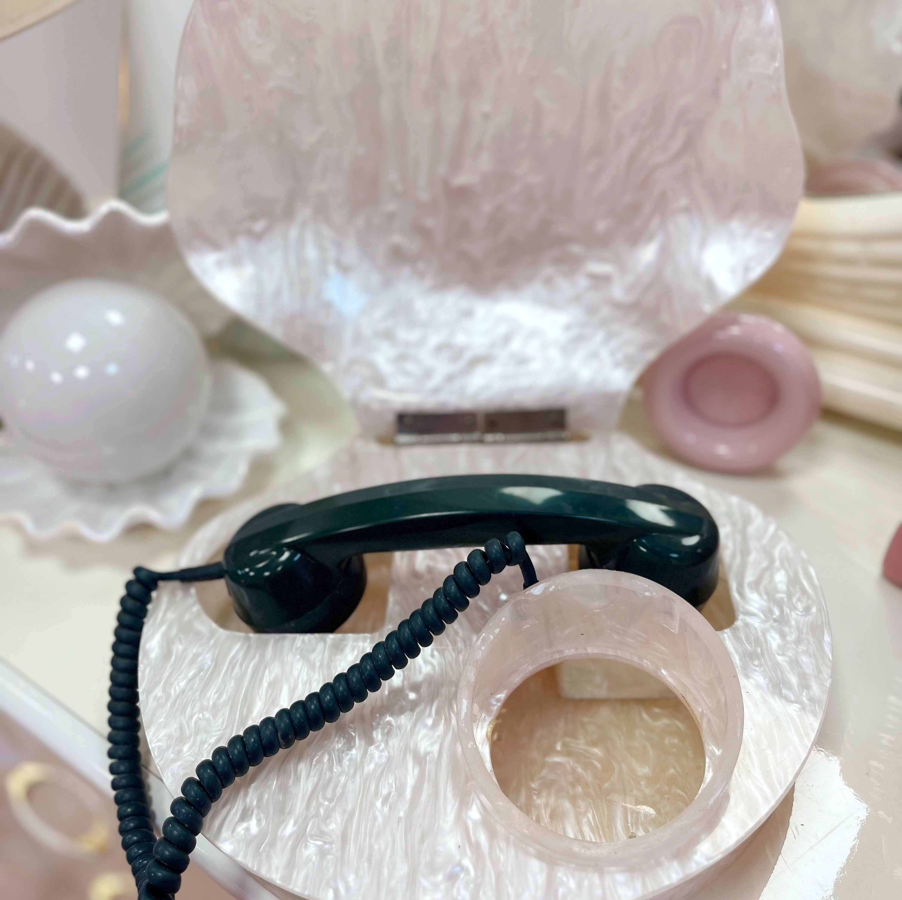 Téléphone coquillage 80s